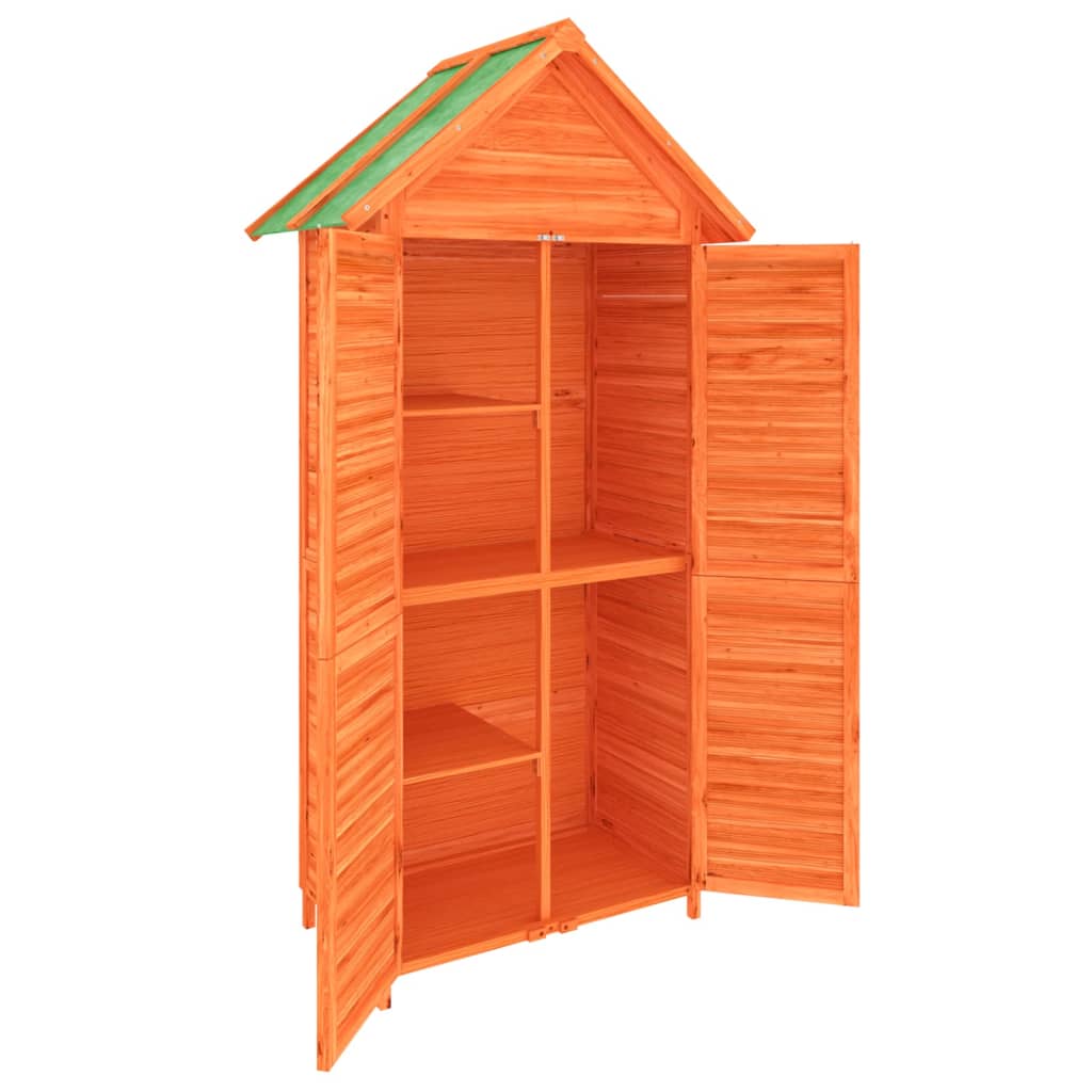 Tuinschuur 89x52,5x175 cm massief grenenhout bruin is nu te koop bij PeponiXL, paradijselijk wonen!