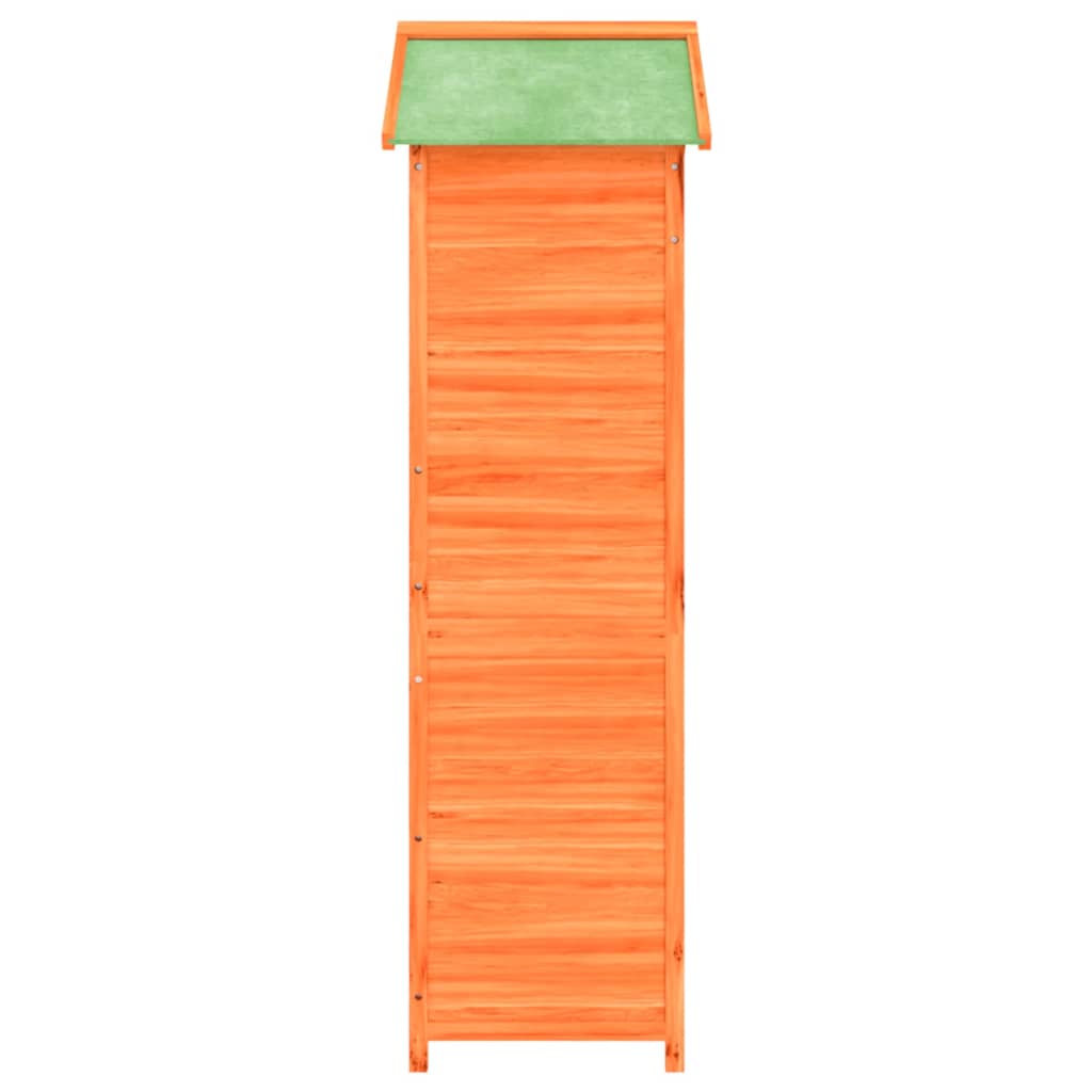 Tuinschuur 120x53,5x170 cm massief grenenhout bruin is nu te koop bij PeponiXL, paradijselijk wonen!