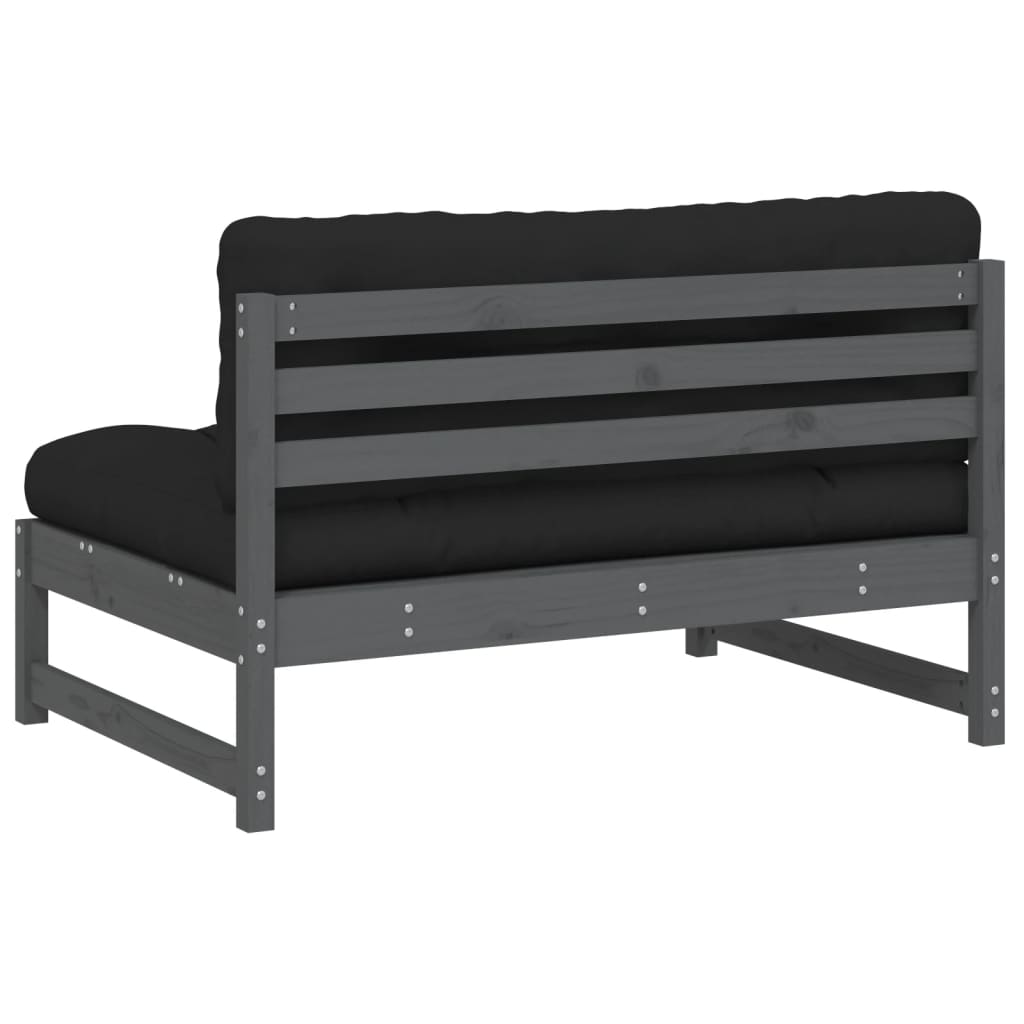 Middenbank 120x80 cm massief grenenhout grijs is nu te koop bij PeponiXL, paradijselijk wonen!