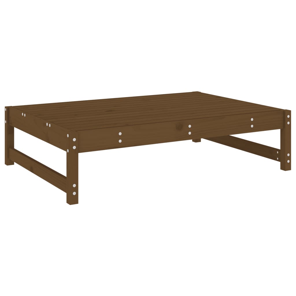 Tuinvoetenbank 120x80 cm massief grenenhout honingbruin is nu te koop bij PeponiXL, paradijselijk wonen!