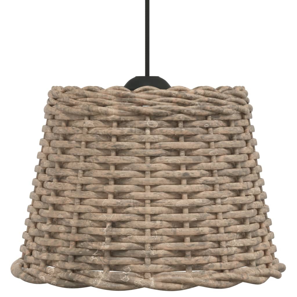 Plafondlampenkap Ø30x20 cm wicker bruin is nu te koop bij PeponiXL, paradijselijk wonen!