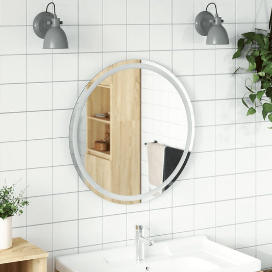 Badkamerspiegel LED rond 70 cm is nu te koop bij PeponiXL, paradijselijk wonen!