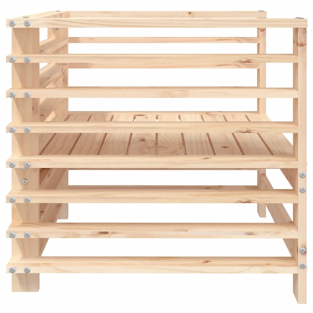 Tuinstoelen 2 st massief grenenhout is nu te koop bij PeponiXL, paradijselijk wonen!