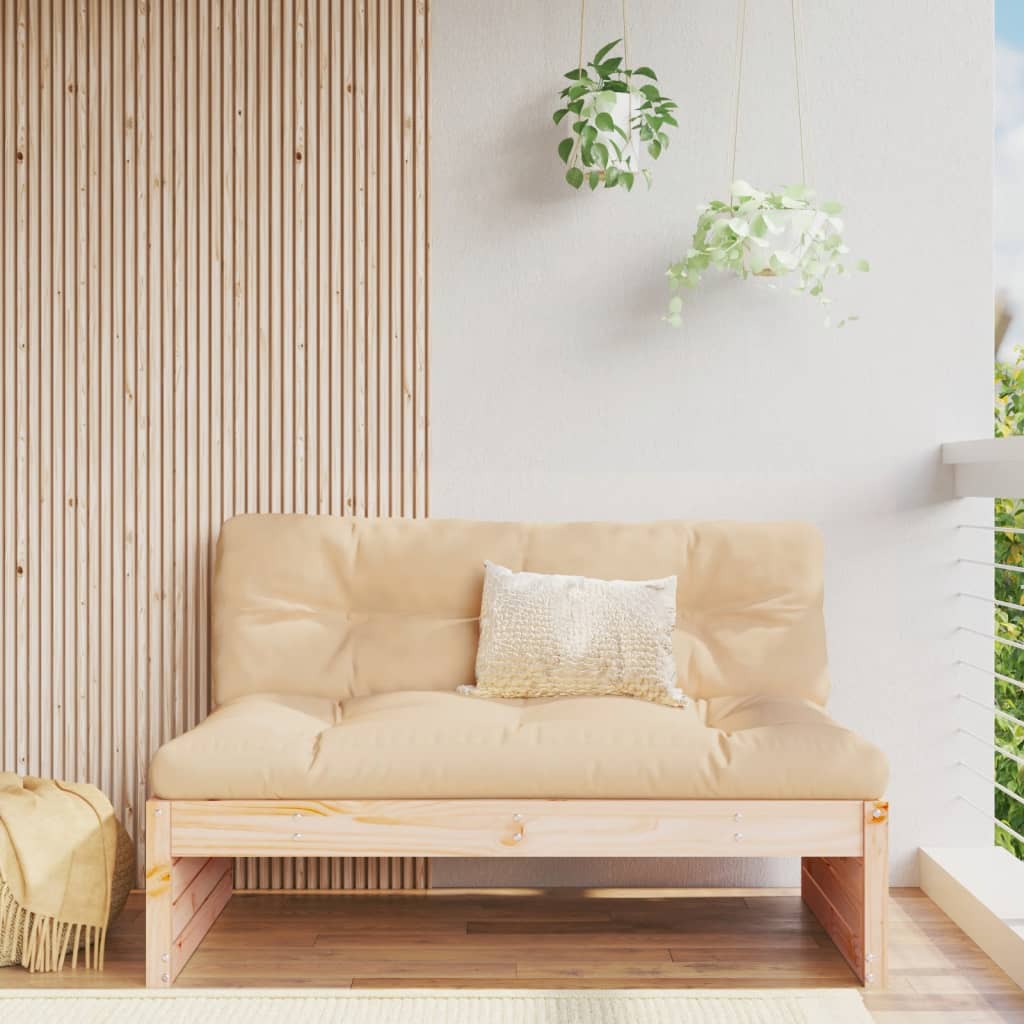 Tuinmiddenbank 120x80 cm massief grenenhout is nu te koop bij PeponiXL, paradijselijk wonen!