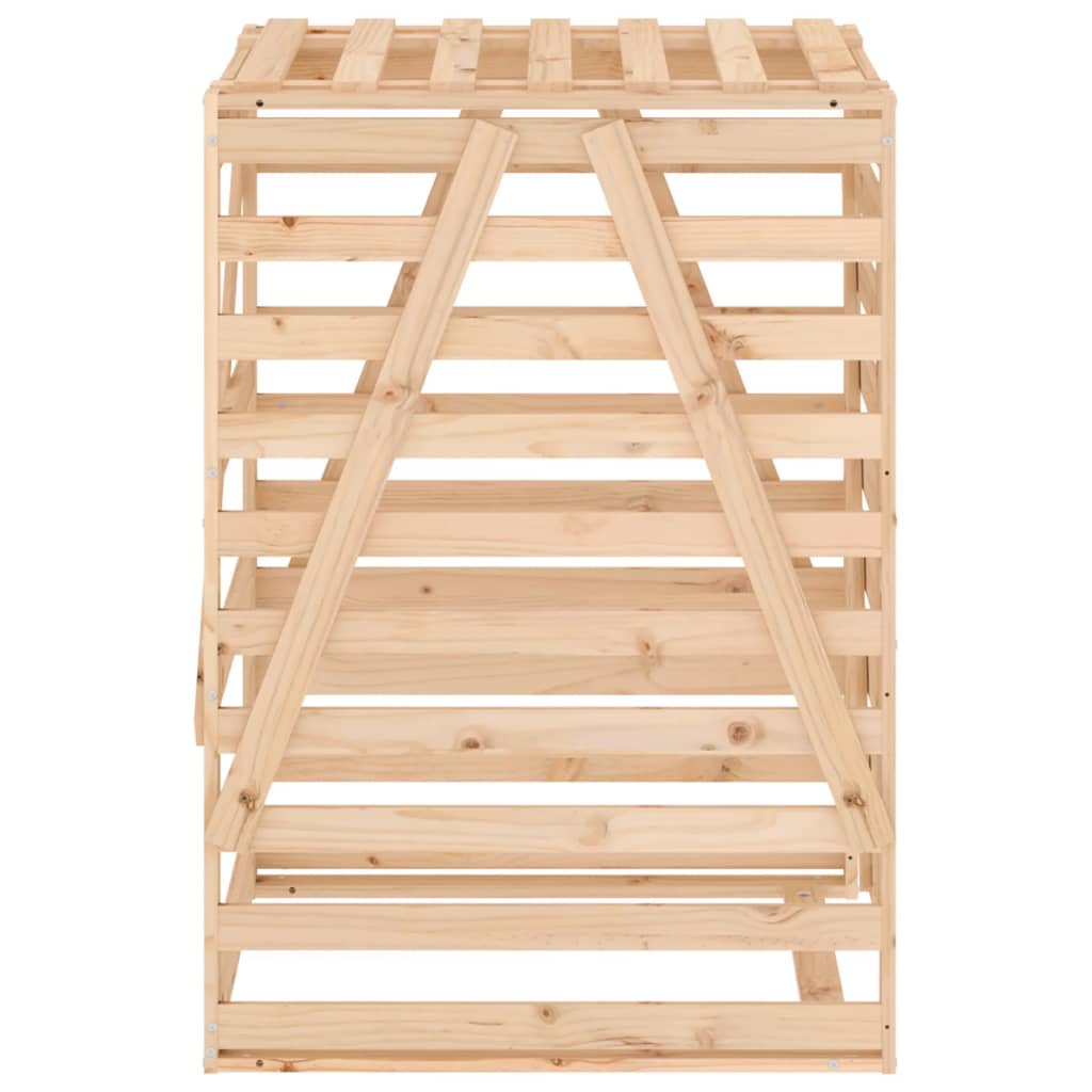 Containerberging 84x90x128,5 cm massief grenenhout is nu te koop bij PeponiXL, paradijselijk wonen!