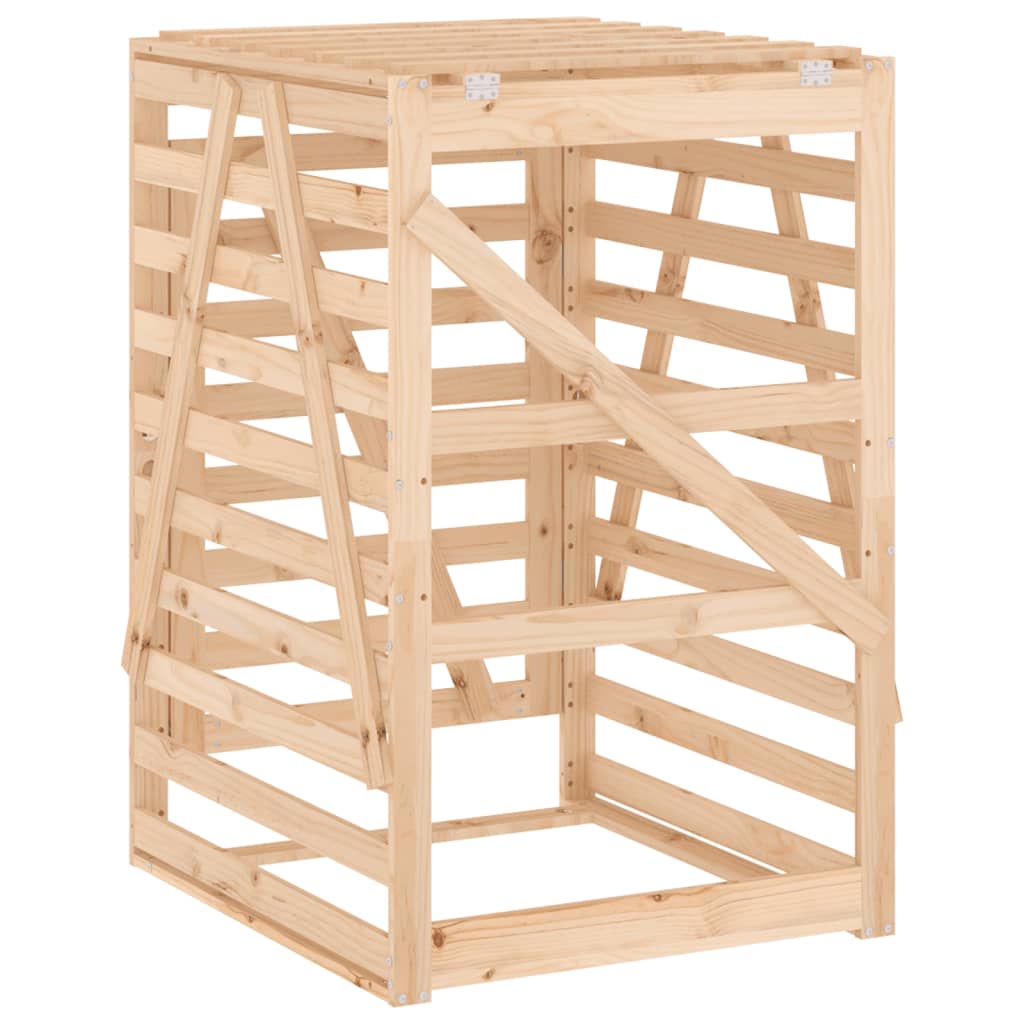 Containerberging 84x90x128,5 cm massief grenenhout is nu te koop bij PeponiXL, paradijselijk wonen!