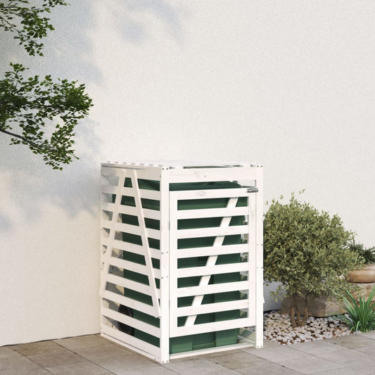 Containerberging 84x90x128,5 cm massief grenenhout wit is nu te koop bij PeponiXL, paradijselijk wonen!