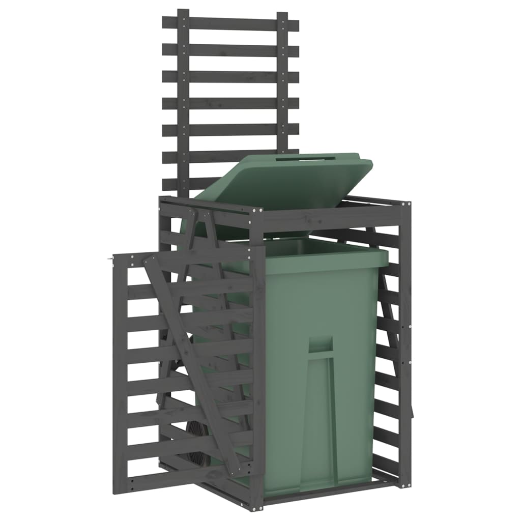 Containerberging 84x90x128,5 cm massief grenenhout grijs is nu te koop bij PeponiXL, paradijselijk wonen!