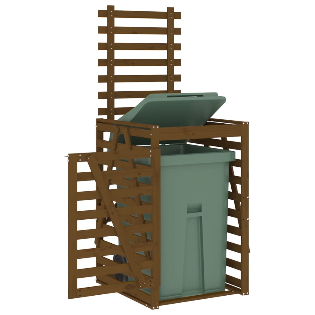 Containerberging 84x90x128,5 cm massief grenenhout honingbruin is nu te koop bij PeponiXL, paradijselijk wonen!