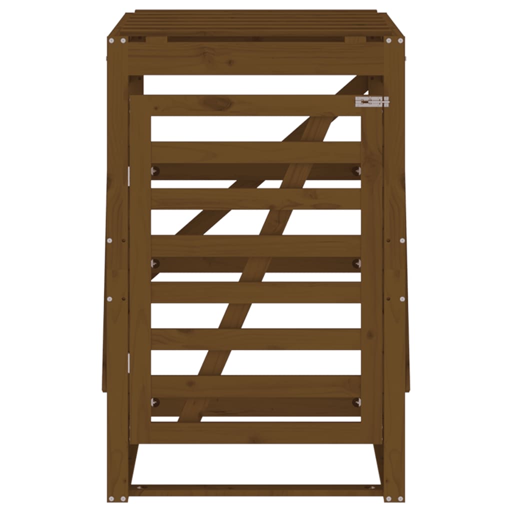 Containerberging 84x90x128,5 cm massief grenenhout honingbruin is nu te koop bij PeponiXL, paradijselijk wonen!