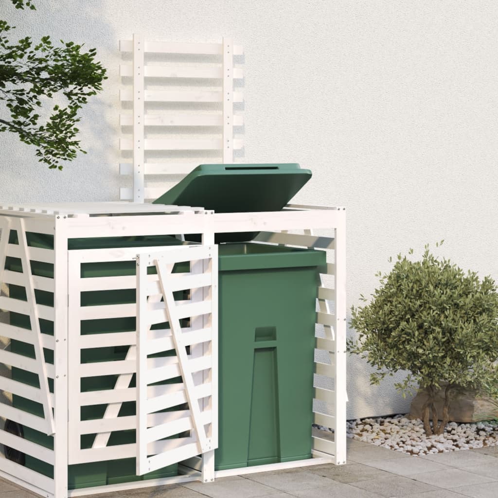 Containerberging verlengstuk massief grenenhout wit is nu te koop bij PeponiXL, paradijselijk wonen!