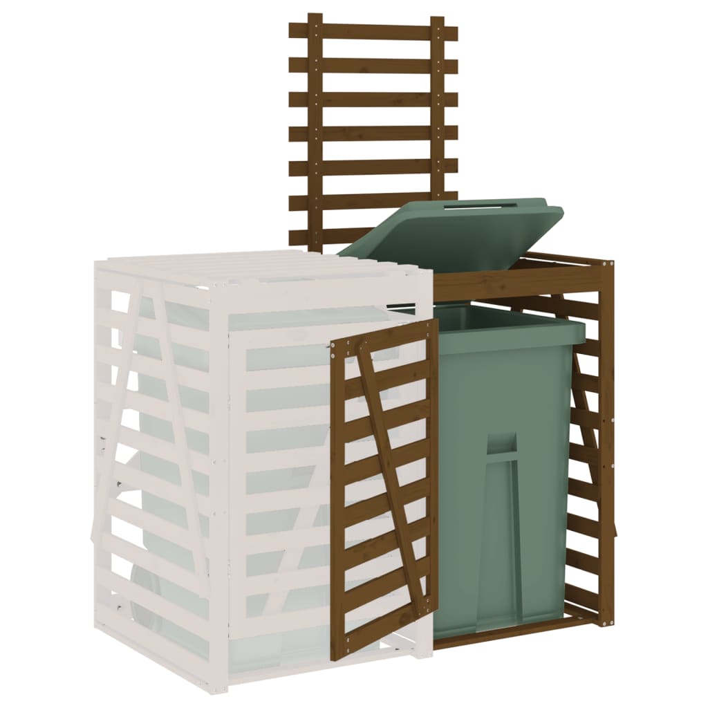 Containerberging verlengstuk massief grenenhout honingbruin is nu te koop bij PeponiXL, paradijselijk wonen!