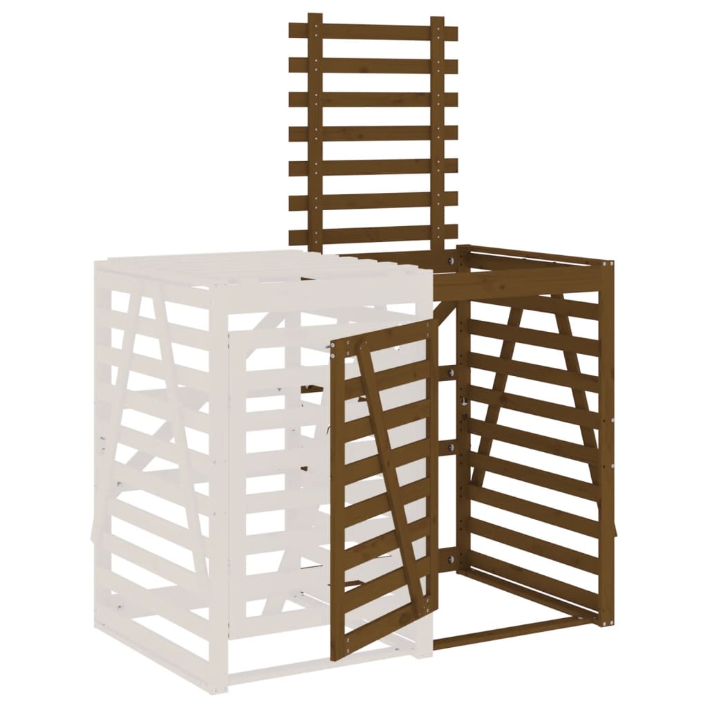 Containerberging verlengstuk massief grenenhout honingbruin is nu te koop bij PeponiXL, paradijselijk wonen!