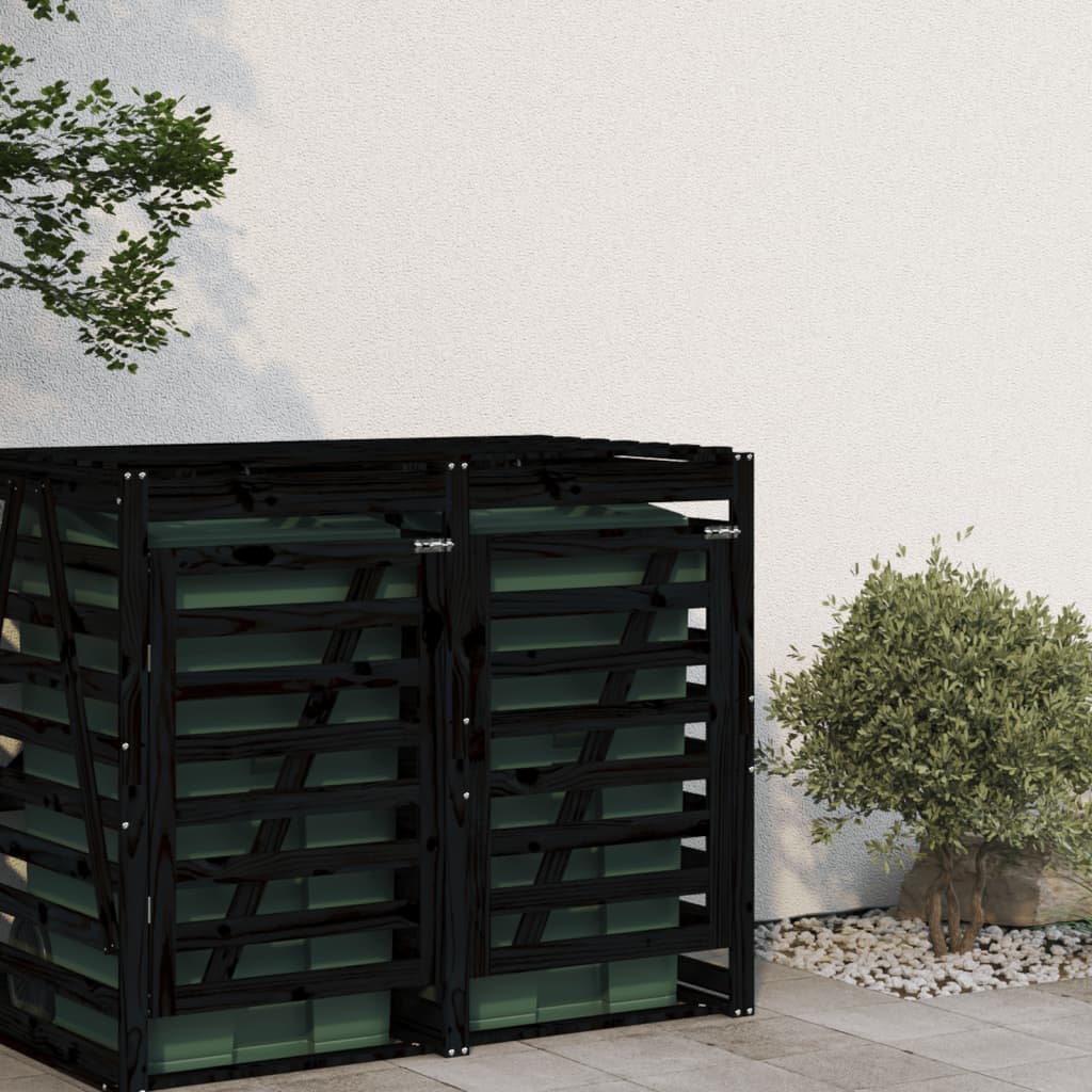 Containerberging verlengstuk massief grenenhout zwart is nu te koop bij PeponiXL, paradijselijk wonen!