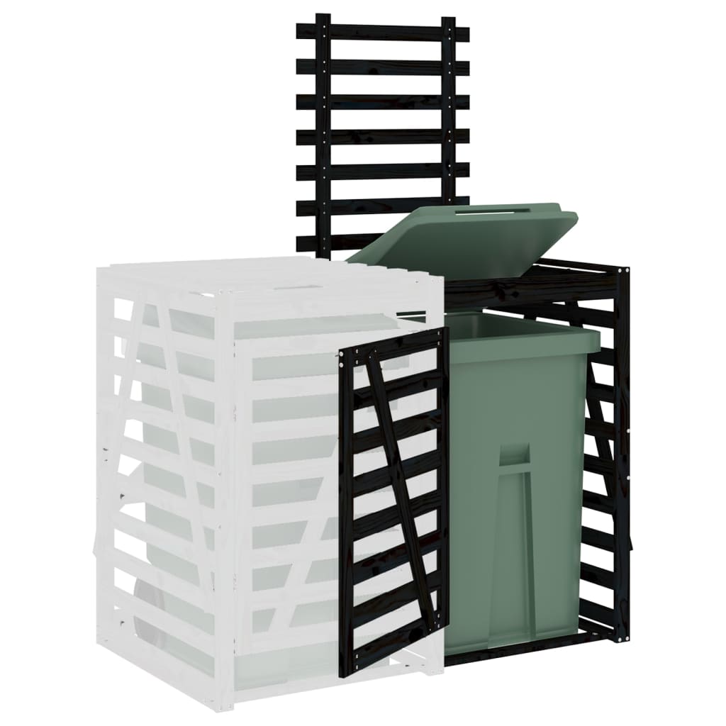 Containerberging verlengstuk massief grenenhout zwart is nu te koop bij PeponiXL, paradijselijk wonen!