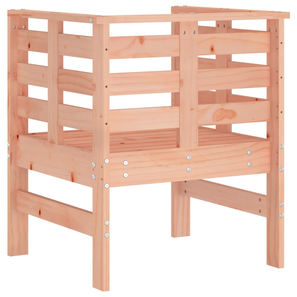 Tuinstoelen 2 st 61,5x53x71 cm massief douglashout is nu te koop bij PeponiXL, paradijselijk wonen!