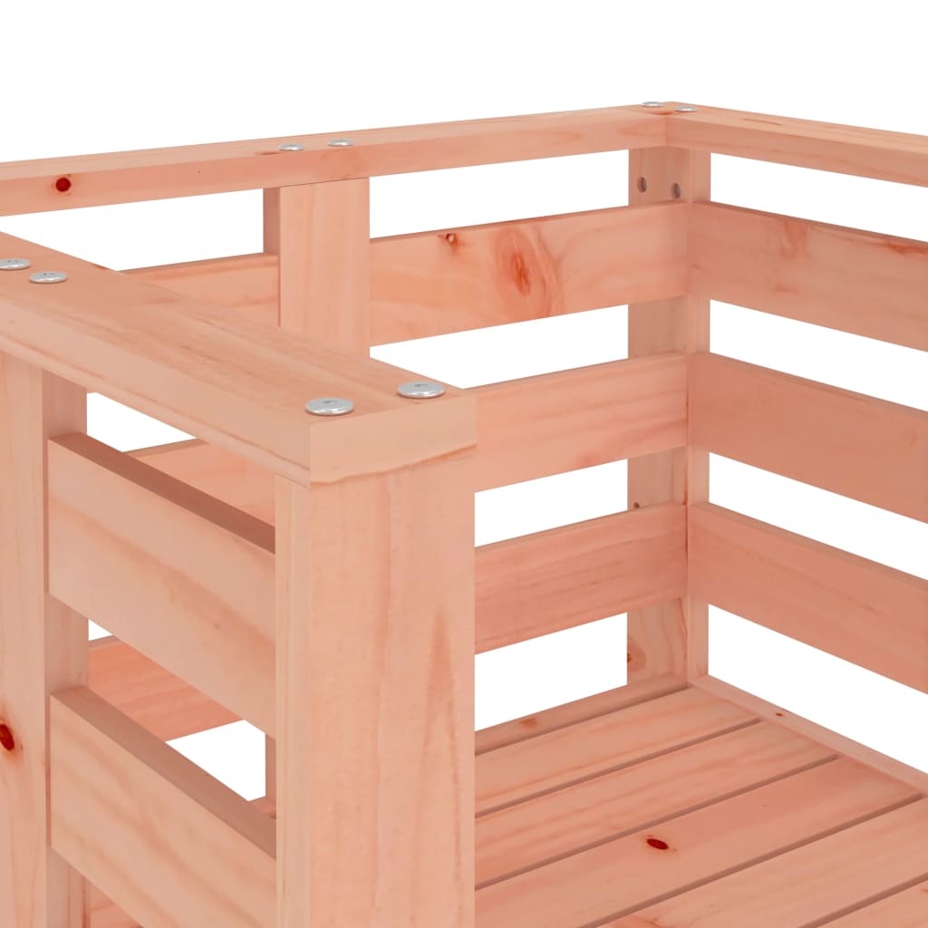 Tuinstoelen 2 st 61,5x53x71 cm massief douglashout is nu te koop bij PeponiXL, paradijselijk wonen!