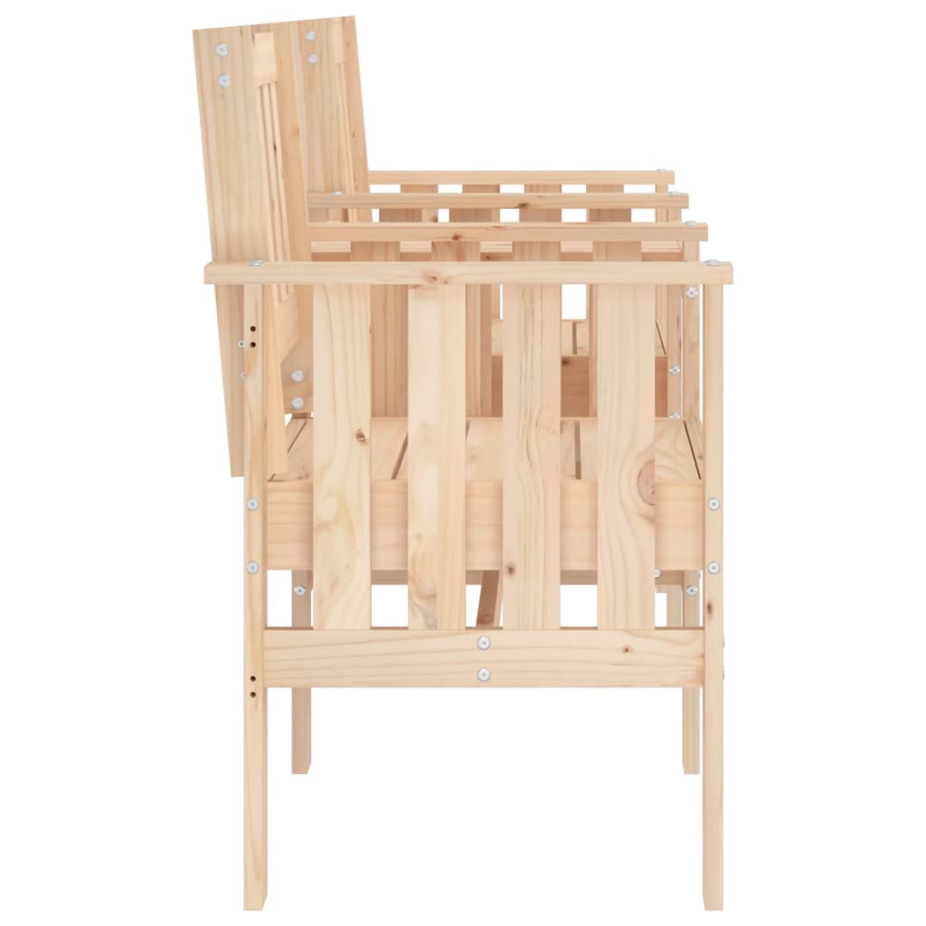Tuinbank met tafel 2-zits massief grenenhout is nu te koop bij PeponiXL, paradijselijk wonen!