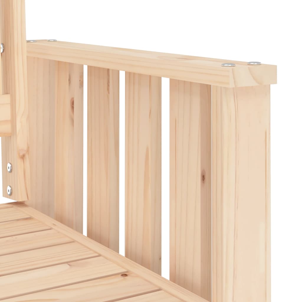 Tuinbank met tafel 2-zits massief grenenhout is nu te koop bij PeponiXL, paradijselijk wonen!