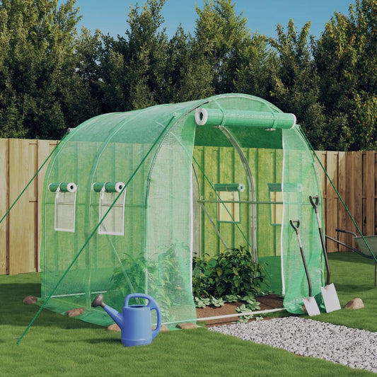Tuinkas met stalen frame 4 m² 2x2x2 m is nu te koop bij PeponiXL, paradijselijk wonen!