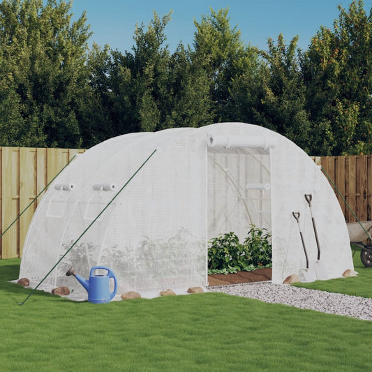Tuinkas met stalen frame 8 m² 4x2x2 m is nu te koop bij PeponiXL, paradijselijk wonen!
