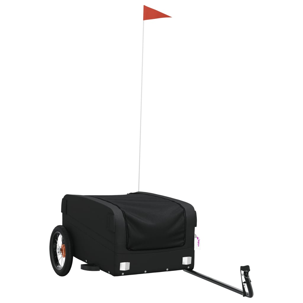 Fietstrailer 30 kg ijzer zwart is nu te koop bij PeponiXL, paradijselijk wonen!
