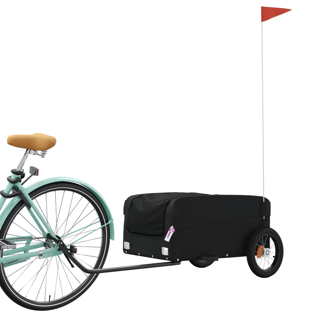 Fietstrailer 30 kg ijzer zwart is nu te koop bij PeponiXL, paradijselijk wonen!
