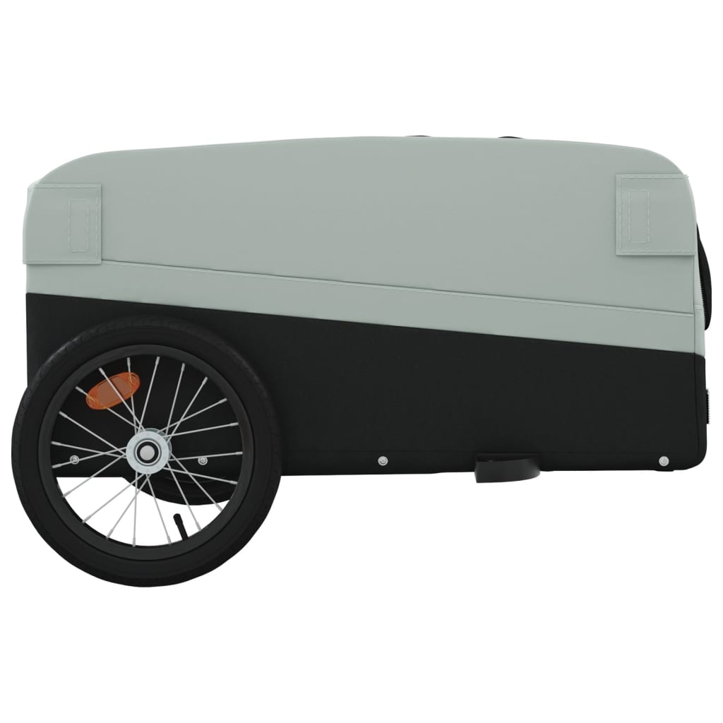 Fietstrailer 45 kg ijzer zwart en grijs is nu te koop bij PeponiXL, paradijselijk wonen!