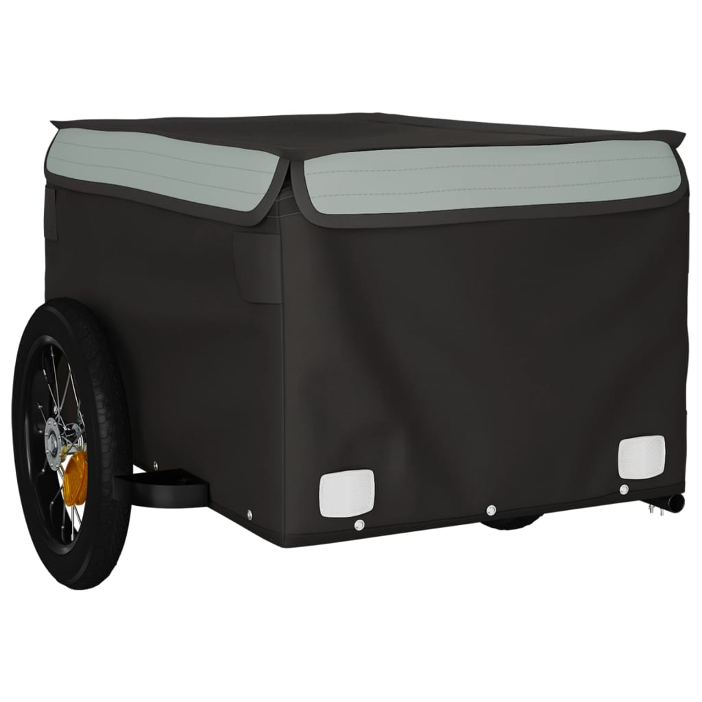 Fietstrailer 30 kg ijzer zwart en grijs is nu te koop bij PeponiXL, paradijselijk wonen!