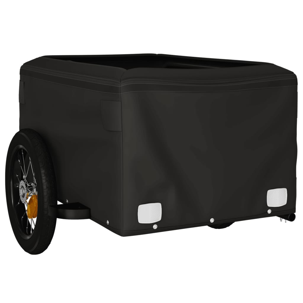 Fietstrailer 30 kg ijzer zwart en grijs is nu te koop bij PeponiXL, paradijselijk wonen!