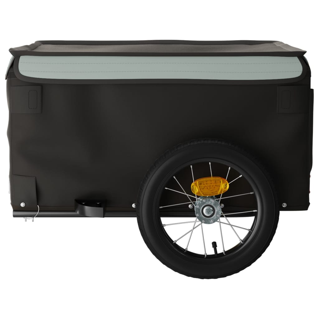 Fietstrailer 30 kg ijzer zwart en grijs is nu te koop bij PeponiXL, paradijselijk wonen!