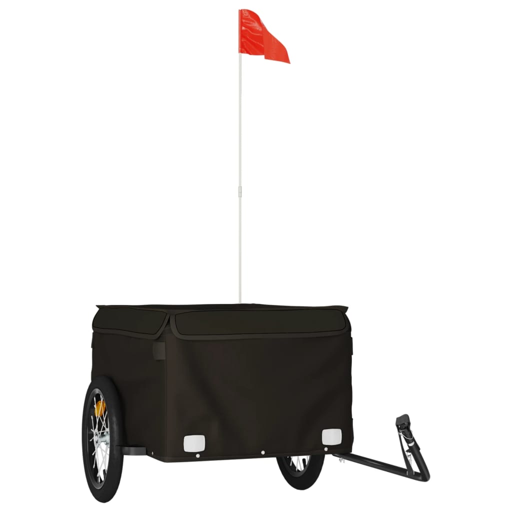 Fietstrailer 45 kg ijzer zwart is nu te koop bij PeponiXL, paradijselijk wonen!