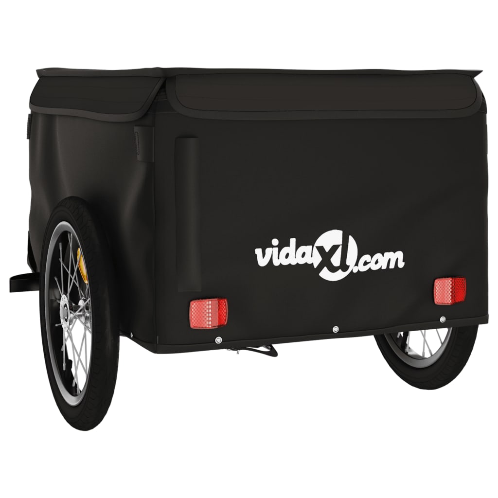 Fietstrailer 45 kg ijzer zwart is nu te koop bij PeponiXL, paradijselijk wonen!