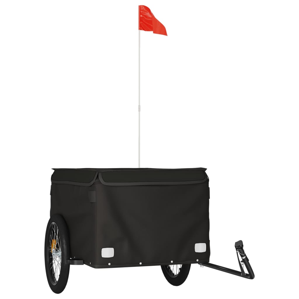 Fietstrailer 45 kg ijzer zwart is nu te koop bij PeponiXL, paradijselijk wonen!