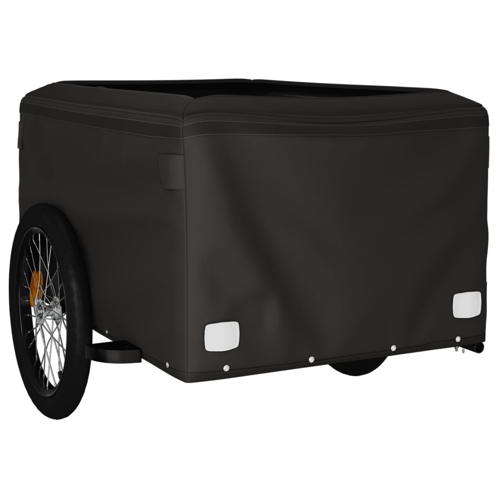 Fietstrailer 45 kg ijzer zwart is nu te koop bij PeponiXL, paradijselijk wonen!