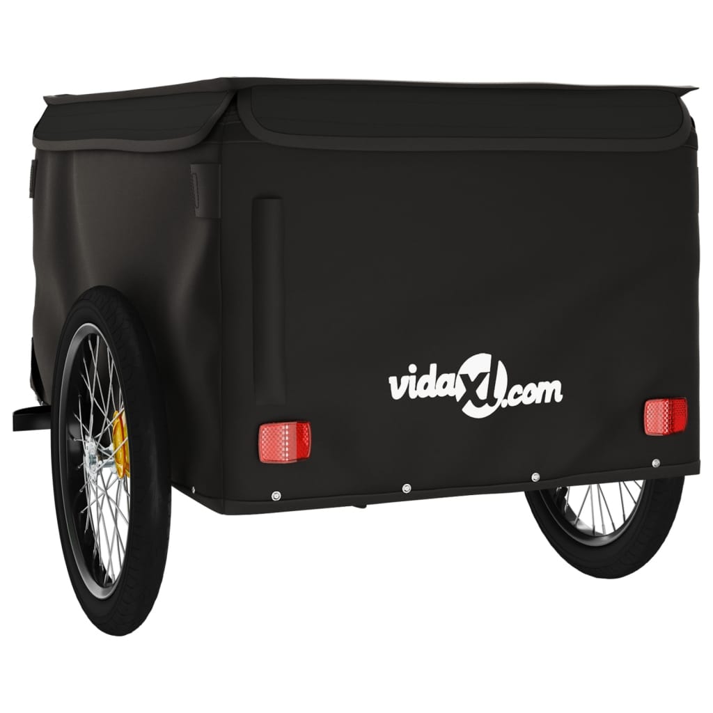 Fietstrailer 45 kg ijzer zwart is nu te koop bij PeponiXL, paradijselijk wonen!