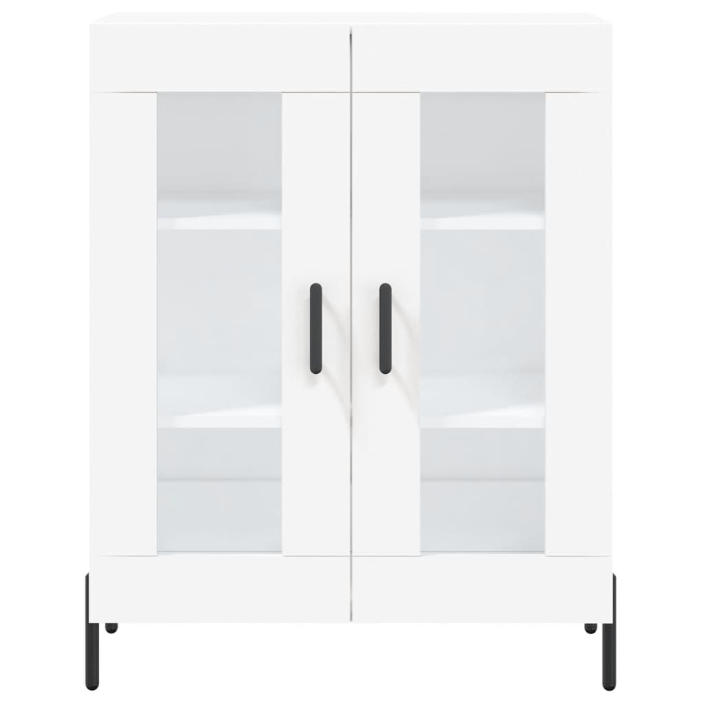 Dressoir 69,5x34x90 cm bewerkt hout wit is nu te koop bij PeponiXL, paradijselijk wonen!
