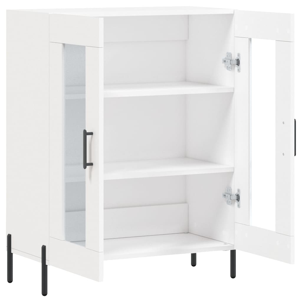 Dressoir 69,5x34x90 cm bewerkt hout wit is nu te koop bij PeponiXL, paradijselijk wonen!