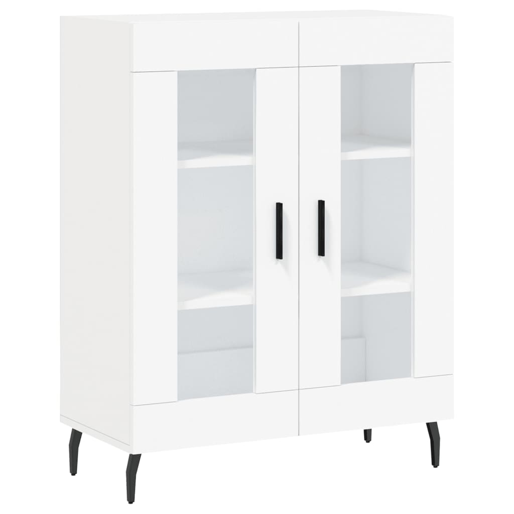 Dressoir 69,5x34x90 cm bewerkt hout wit is nu te koop bij PeponiXL, paradijselijk wonen!