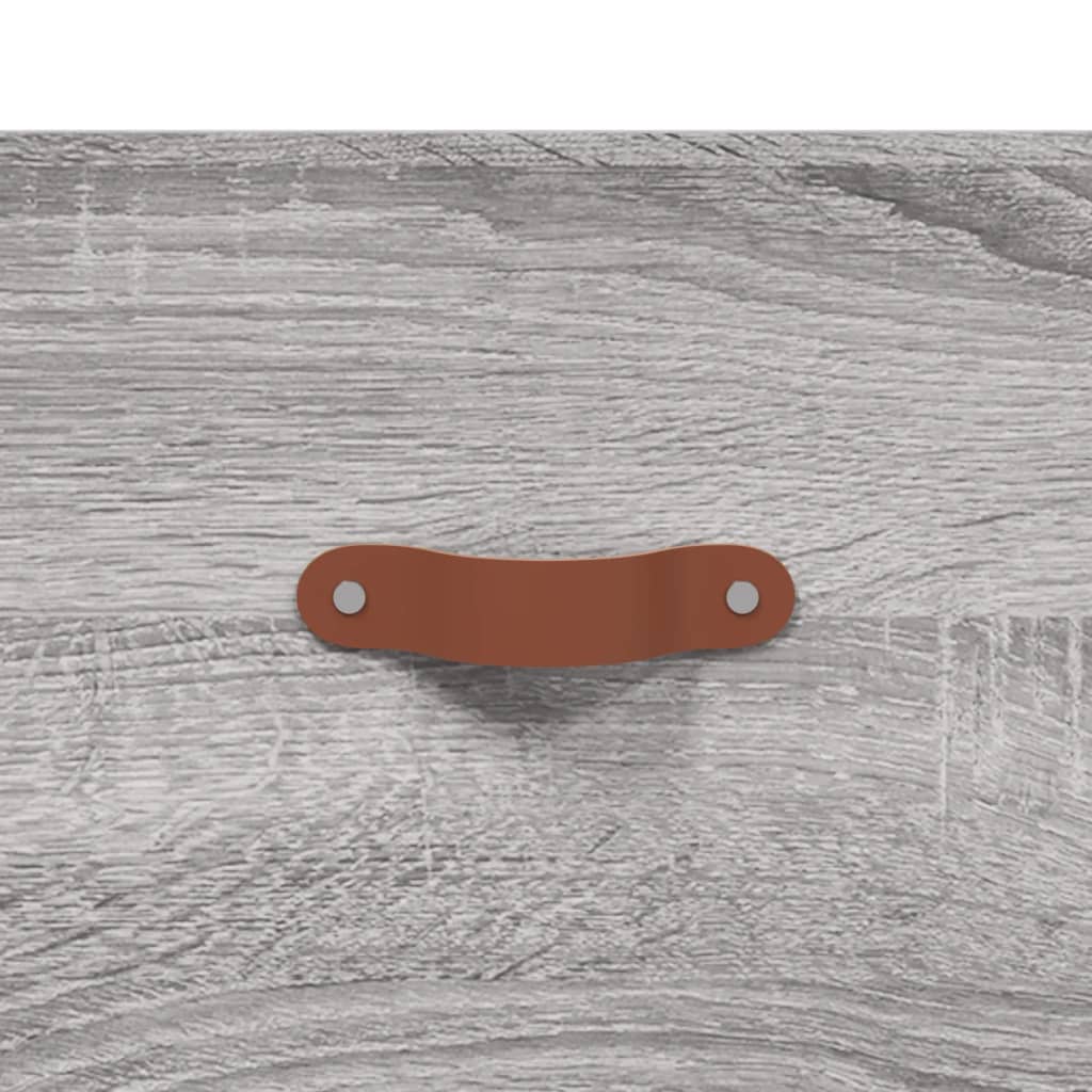 Dressoir 69,5x34x90 cm bewerkt hout grijs sonoma eikenkleurig is nu te koop bij PeponiXL, paradijselijk wonen!