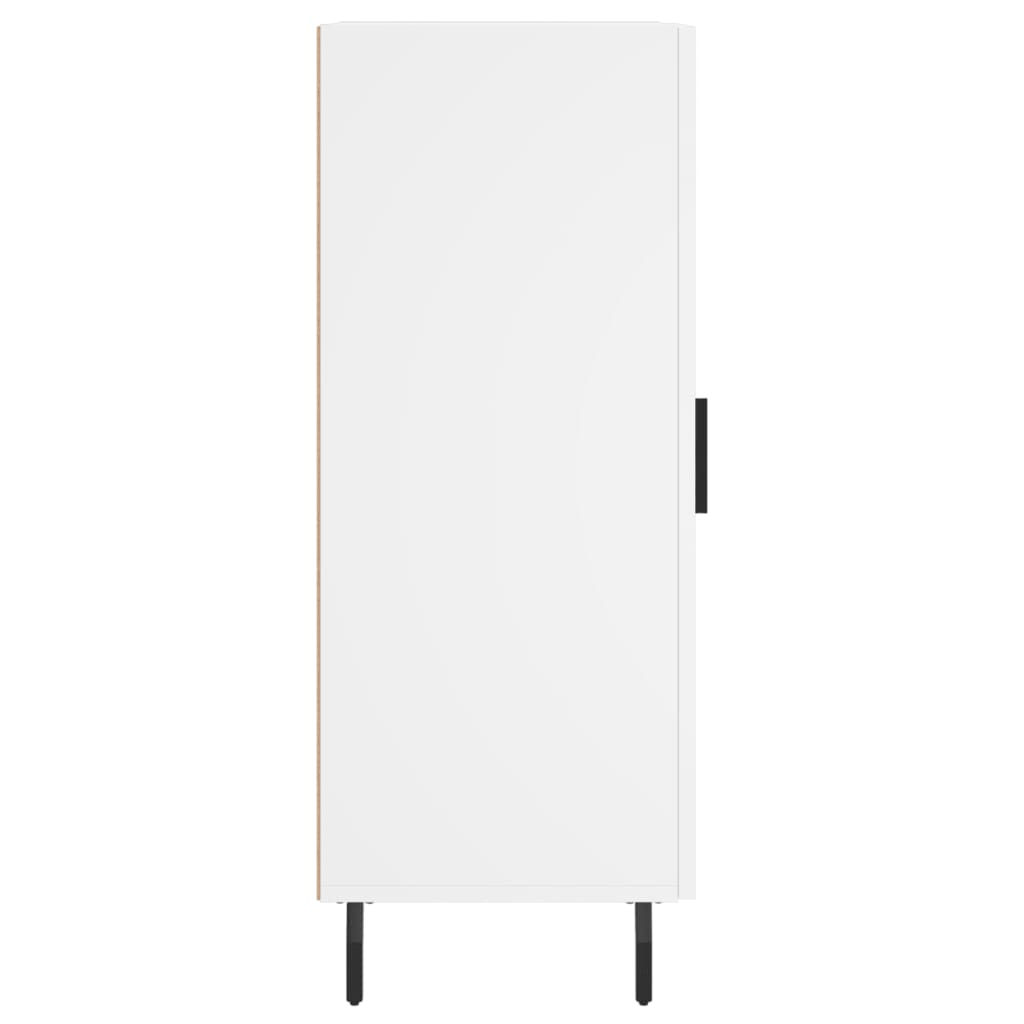 Dressoir 34,5x34x90 cm bewerkt hout wit is nu te koop bij PeponiXL, paradijselijk wonen!
