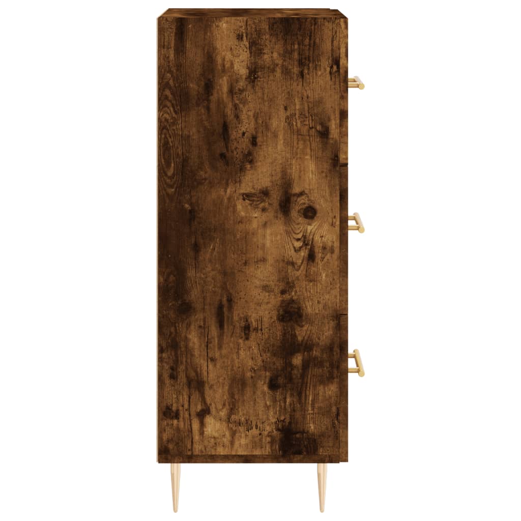 Dressoir 34,5x34x90 cm bewerkt hout gerookt eiken is nu te koop bij PeponiXL, paradijselijk wonen!