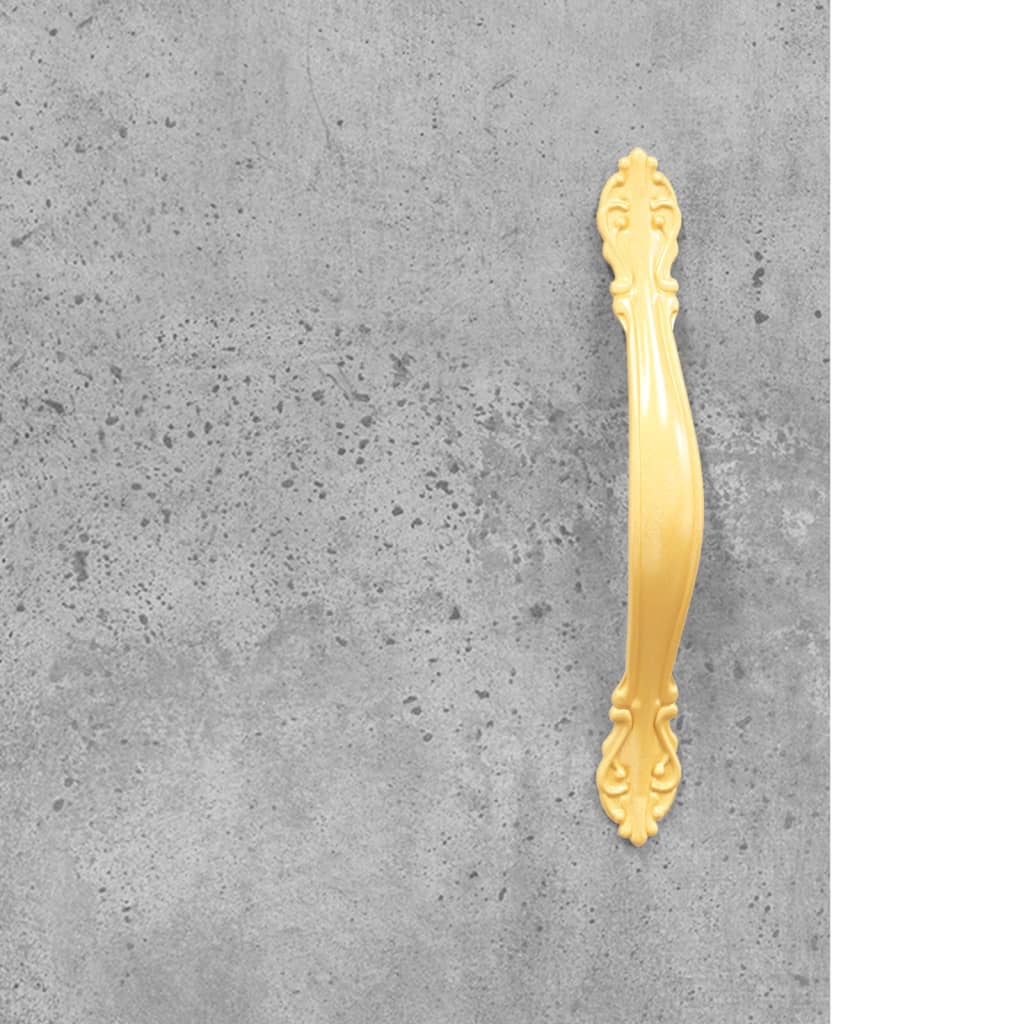 Dressoir 34,5x34x90 cm bewerkt hout betongrijs is nu te koop bij PeponiXL, paradijselijk wonen!