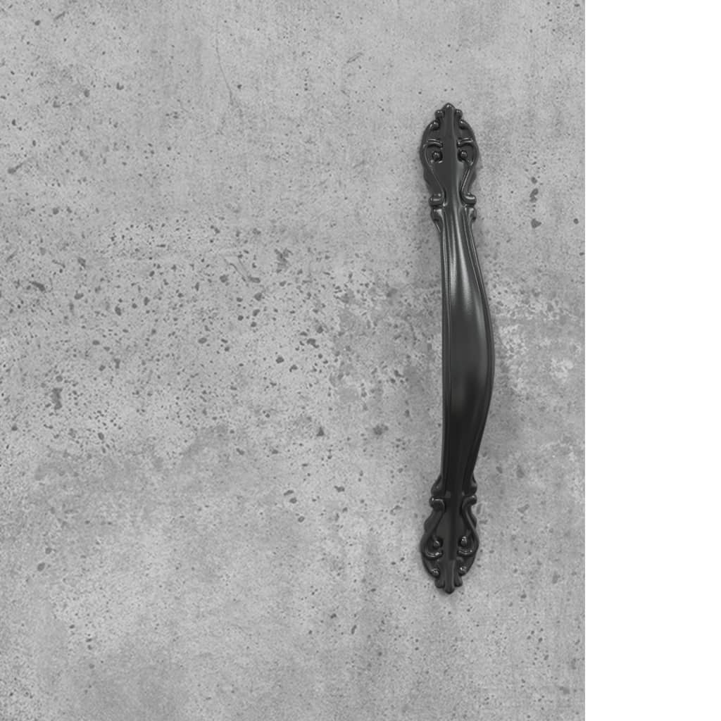 Dressoir 34,5x34x90 cm bewerkt hout betongrijs is nu te koop bij PeponiXL, paradijselijk wonen!