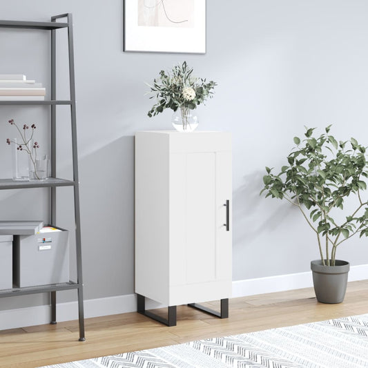 Dressoir 34,5x34x90 cm bewerkt hout wit is nu te koop bij PeponiXL, paradijselijk wonen!