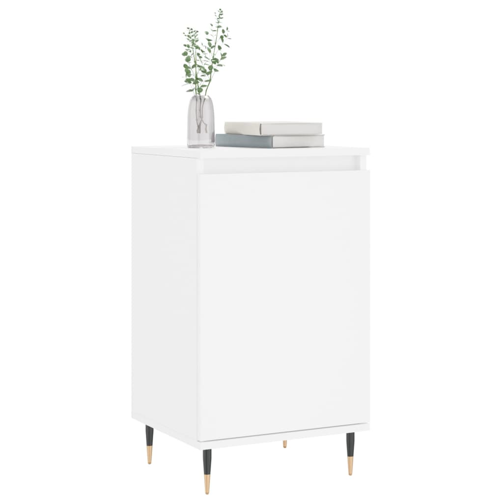 Dressoirs 2 st 40x35x70 cm bewerkt hout wit is nu te koop bij PeponiXL, paradijselijk wonen!