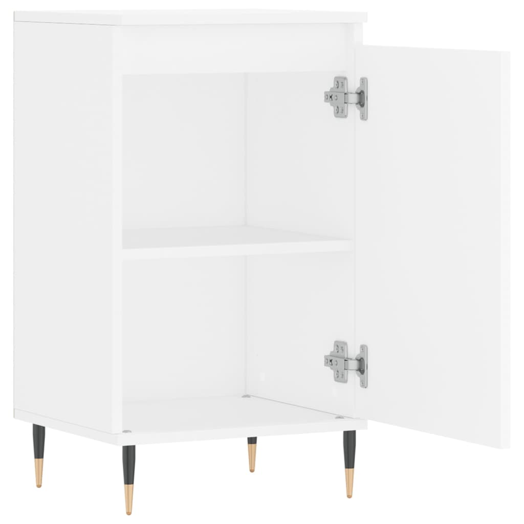 Dressoirs 2 st 40x35x70 cm bewerkt hout wit is nu te koop bij PeponiXL, paradijselijk wonen!
