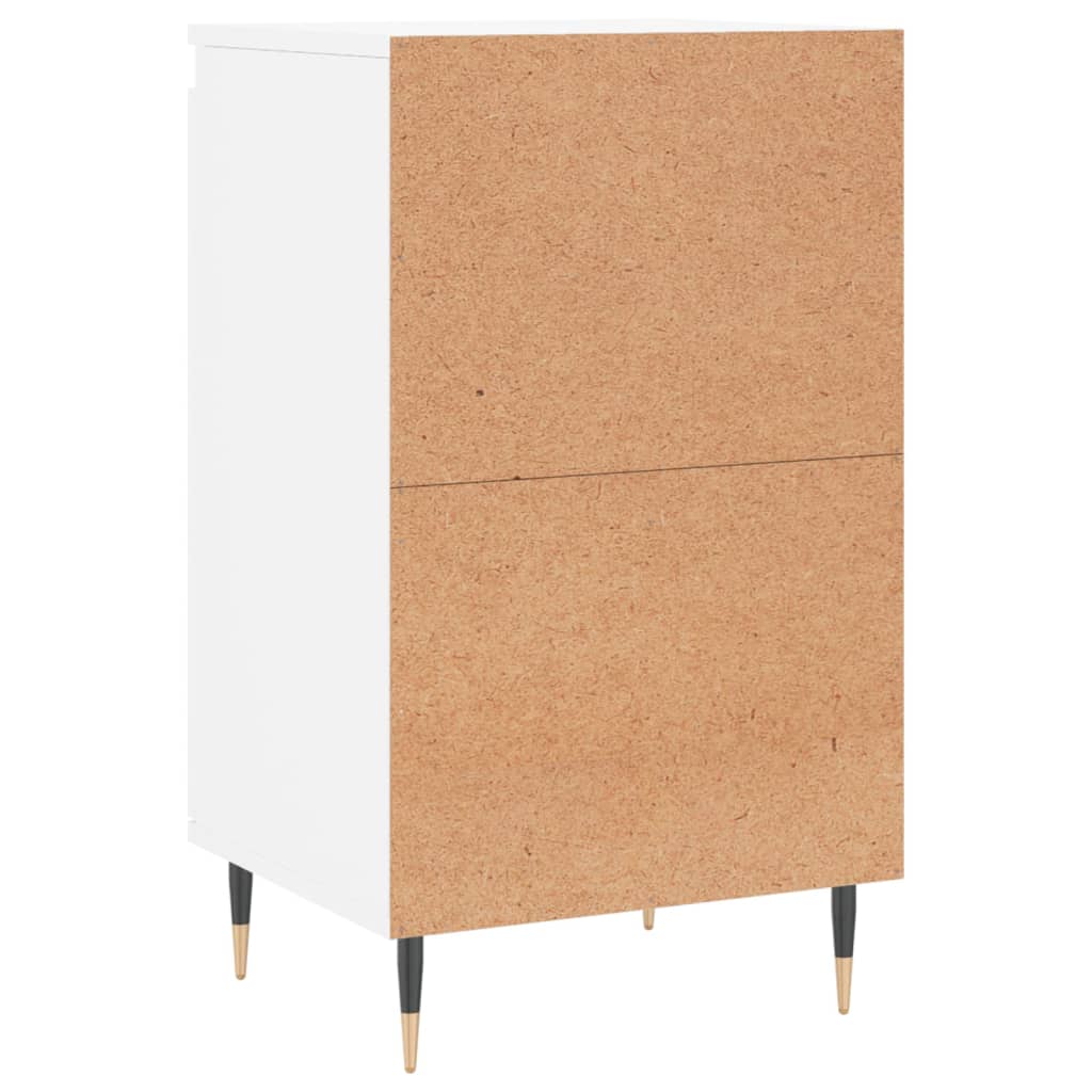 Dressoirs 2 st 40x35x70 cm bewerkt hout wit is nu te koop bij PeponiXL, paradijselijk wonen!