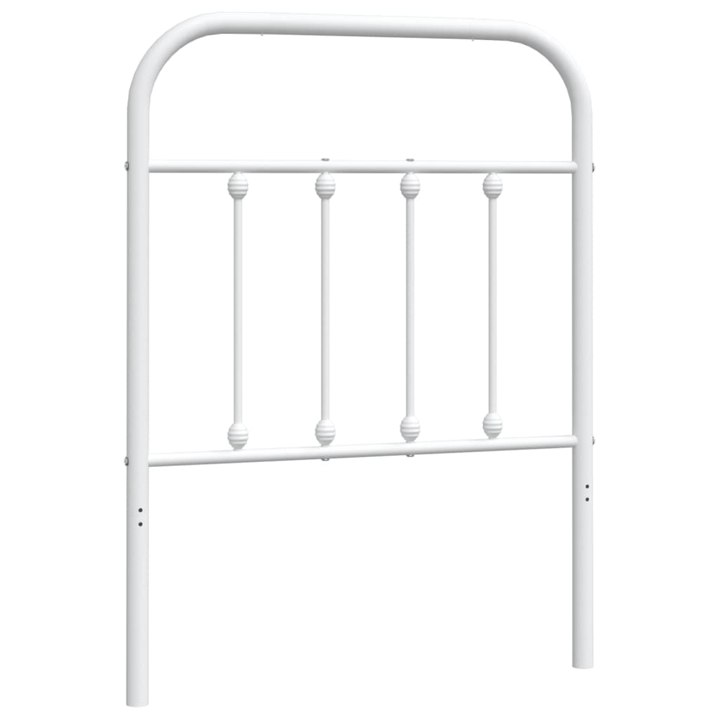 Vervangend hoofdbord metaal wit 75 cm is nu te koop bij PeponiXL, paradijselijk wonen!