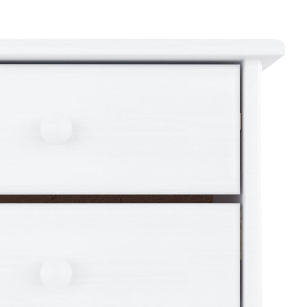 Schoenenkast ALTA 77x35x96 cm massief grenenhout wit is nu te koop bij PeponiXL, paradijselijk wonen!